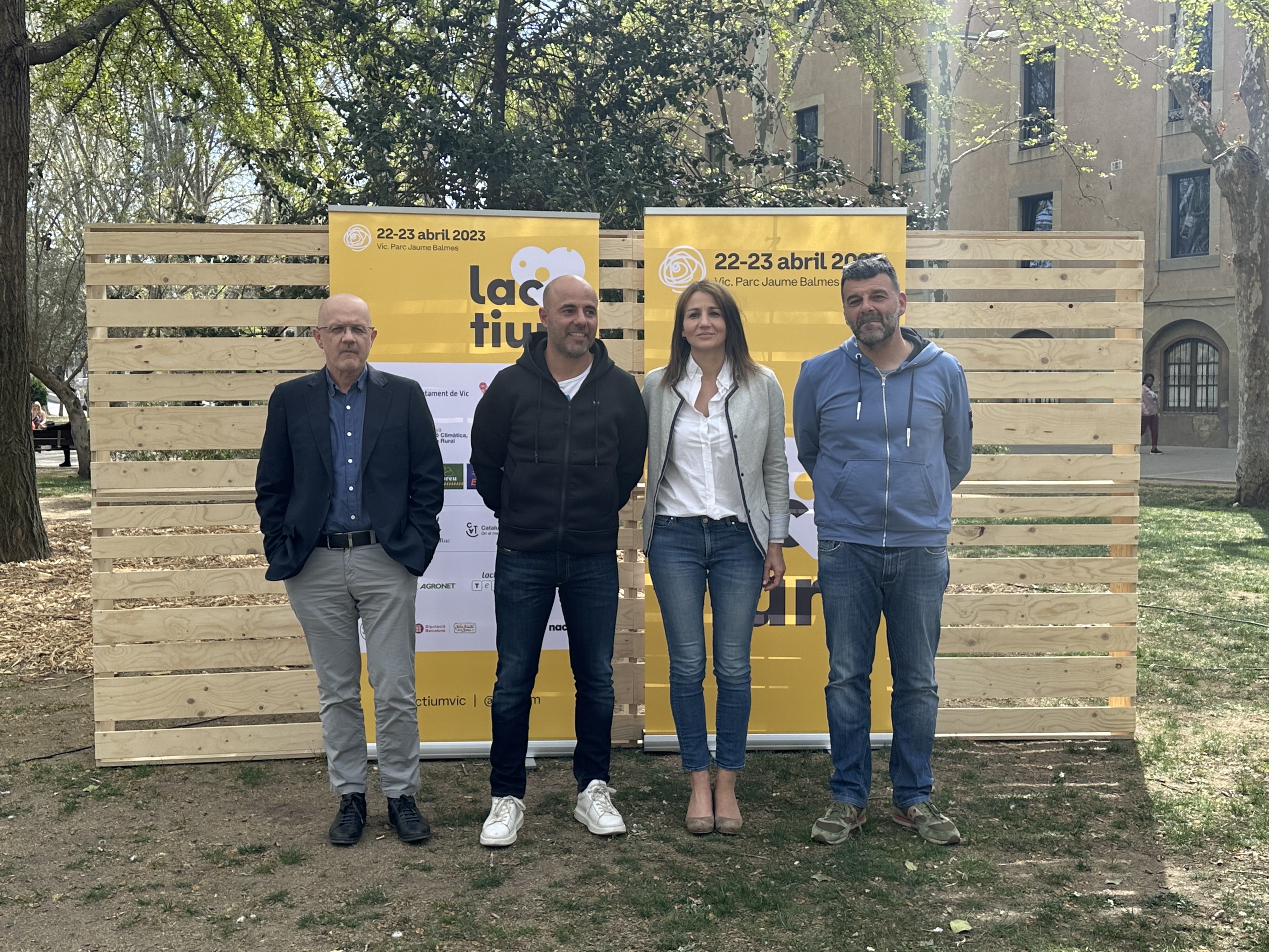 Joan Sabartés, Titi Roca, Bet Piella i Isaac Gelabert